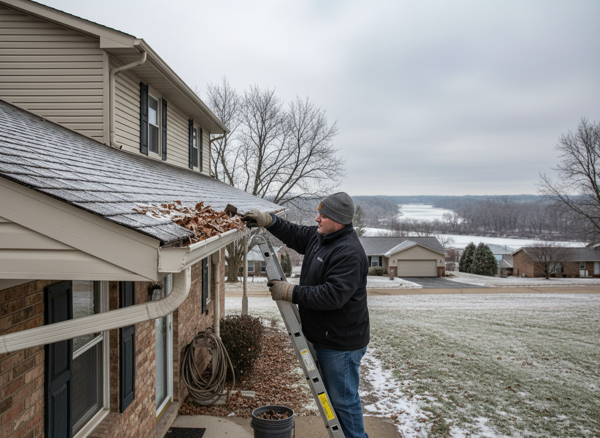 Preparing Your Terre Haute Gutters for Winter's Freeze-Thaw Cycles