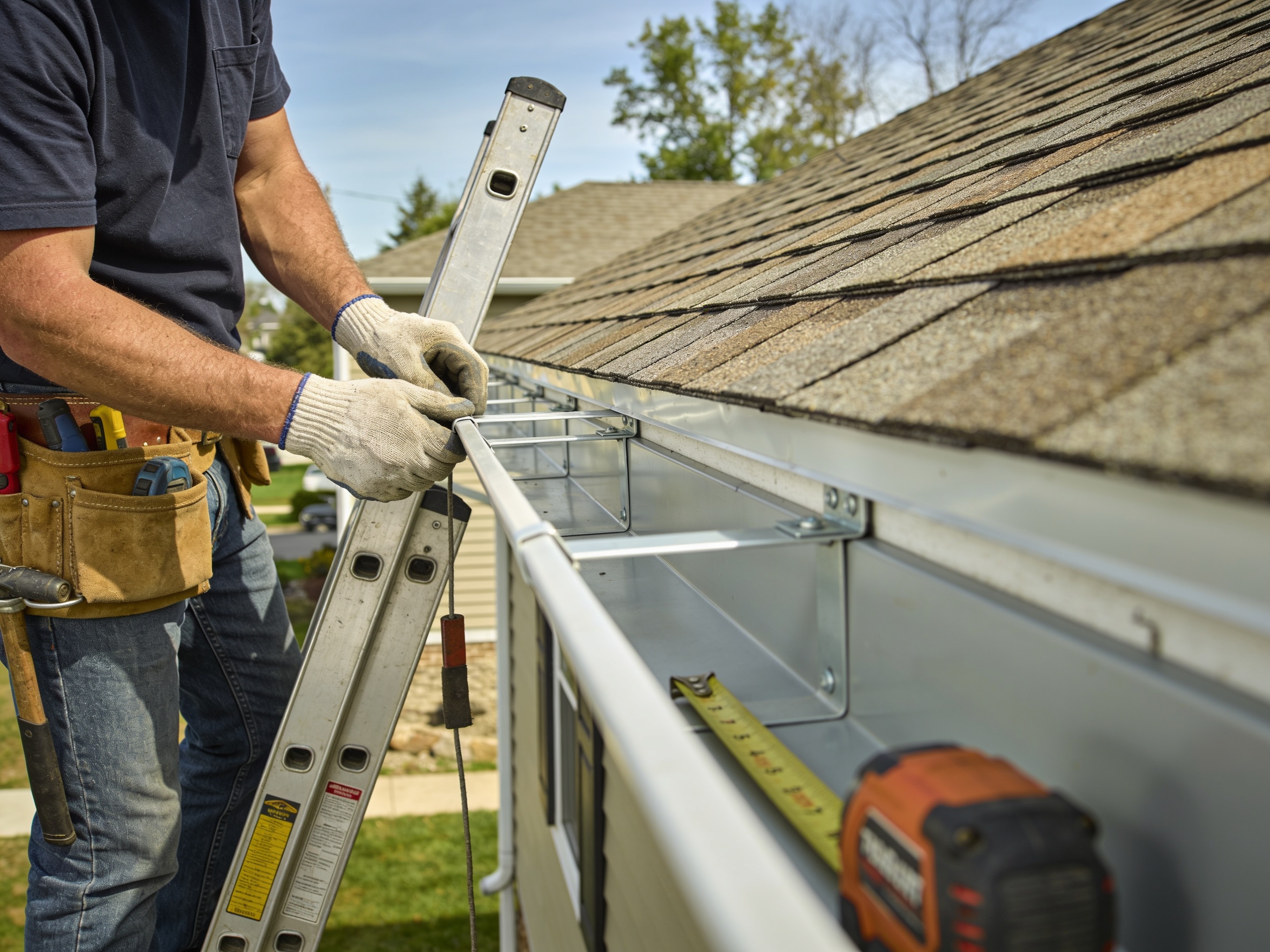 Gutter Installation After Roof Replacement in Terre Haute, IN